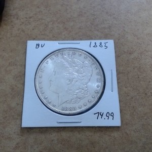 1885 Morgan Silver Dollar