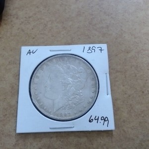 1897 Morgan Silver Dollar