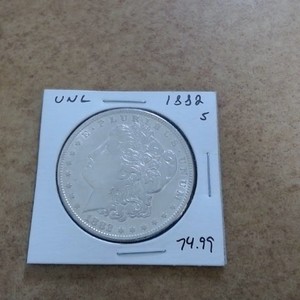 1882 Morgan Silver Dollar