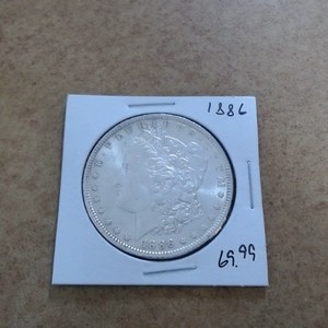 1886 Morgan Silver Dollar