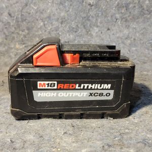 M18™ REDLITHIUM™ HIGH OUTPUT™ XC8.0 Battery