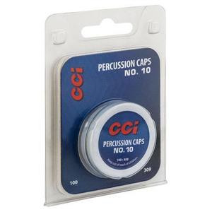 CCI #10 Percussion Caps for Muzzleloading (100 CT)