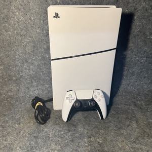 Playstation 5 Slim Disc Version Ps5 Gaming Console W/ 1 Wireless Controller, Pow