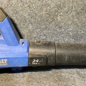 Kobalt 24-volt 410-CFM 100-MPH Battery Handheld Leaf Blower (Battery and Charger