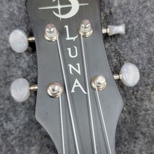 Luna Tattoo Mahogany Concert Ukulele- Satin Natural