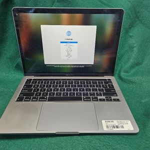 MacBook Pro (13-inch, 2020, Two Thunderbolt 3 ports) 1.4 ghz, 8GB, 256 GB SSD 
