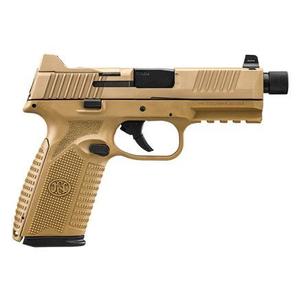  FN 510 Tactical Handgun 10mm W/ 15rd & 22rd Mag  4.71" Threaded Barrel FDE