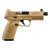  FN 510 Tactical Handgun 10mm W/ 15rd & 22rd Mag  4.71" Threaded Barrel FDE