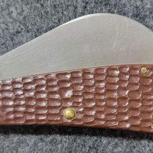 Case XX USA 2012 Jigged Brown 61011 SS Hawkbill Knife 