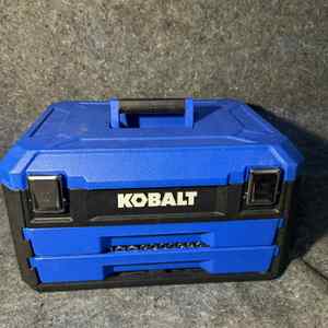 Kobalt 297 -Piece Standard (SAE) and Metric Polished chrome Mechanics Tool Set 