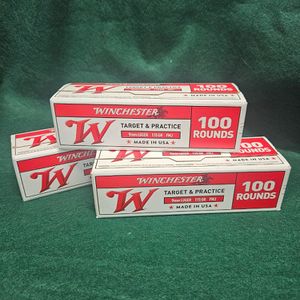Winchester 115gr FMJ 9mm Ammunition, 100rds - USA9MMVPY