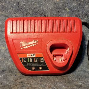 Milwaukee Genuine OEM 48-59-2401 M12 Lithium Ion 12 Volt Battery Charger w/LED