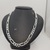  Flat Figaro Chain Necklace 22" Solid Sterling Silver 7mm 
