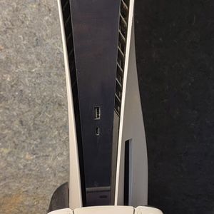 Sony PlayStation 5 Console Disk Version 825GB w/ 1 Wireless Controllers (White),