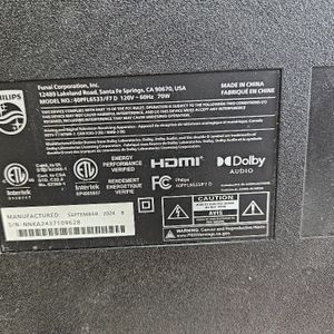Philips 40" Class FHD (1080p) Roku Smart LED TV