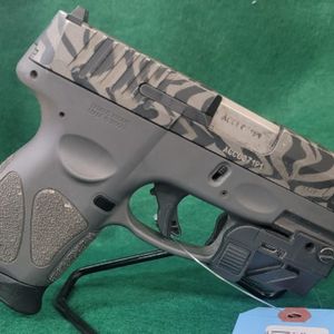 Taurus G3C 9mm Luger 3.2in Zebra Stripe Pistol - 12+1 Rounds