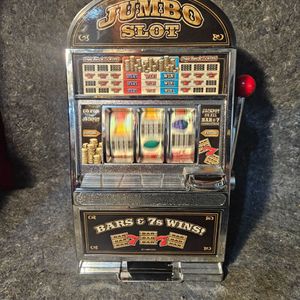 Liberty Imports Lucky Sevens Jumbo Slot Machine (Casino Toy Piggy Bank)