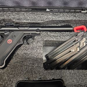 Ruger Mark IV Target .22 LR Pistol 5.5" Barrel - Blued