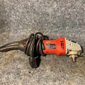 Milwaukee 7 Amp Corded 4-1/2 in. Small Angle Grinder with Sliding Lock-On Switch