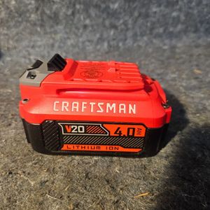 CRAFTSMAN V20 Lithium Ion Battery, 4.0-Amp Hour (CMCB204)