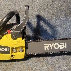 RYOBI 18 in. 38cc 2-Cycle Gas Chainsaw with Heavy-Duty Case