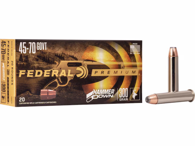 Federal Premium HammerDown Rifle 45-70 Government 300 Grain 