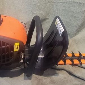 Baotree 24-Inch 26cc 2 Cycle Gas Powered Dual Sided Hedge Trimmer (Orange)