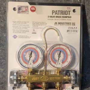 PATRIOT 2-Valve Brass Manifold