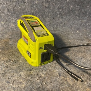 Ryobi 18V ONE+ 150-Watt Portable Battery Inverter Power Source and Charger 