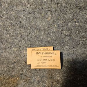 IMI M193 5.56x45mm NATO Ammo 55 Grain Full Metal Jacket