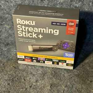 Roku Streaming Stick+ HD/4K/HDR with Long-range Wireless and Voice Remote