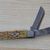 Peach Seed Jig Amber Bone Stockman