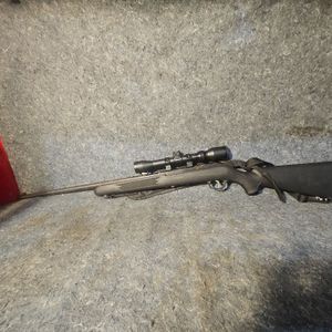Stevens Model 62 22Lr Rifle (Missing Magazine) with Strap and Scope 