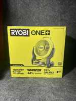 Ryobi ONE+ 18V Cordless Hybrid WHISPER SERIES 7-1/2 in. Fan (Tool Only)