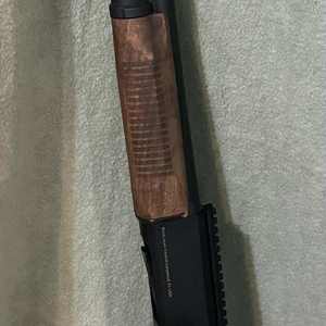  Black Aces Tactical Pro S4 12 Gauge Shotgun Semi-Auto 18.5", Walnut Furniture