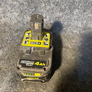 RYOBI ONE+ 18V Lithium-Ion 4.0 Ah Battery