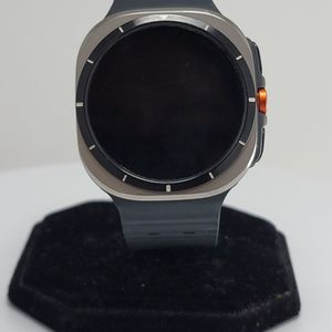 Samsung Galaxy Watch Ultra 47mm LTE Titanium Smart Watch, Titanium Silver.