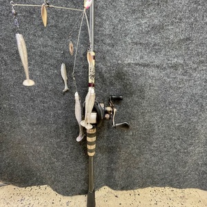 Lew's BB1 PRO Baitcaster Reel on Joe's Custom Rods SRT X Series Rod