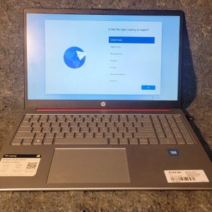 HP 15.6", Laptop Intel Pentium Processor 4GB RAM, 128GB UFS, Scarlet Red, Window