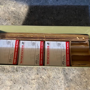 Winchester USA .45 ACP 230 Grain FMJ Centerfire Handgun Ammo Bulk Pack in Ammo C