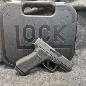 Glock 43x Handgun 9mm Luger 10rd Magazines (2) 3.41" Barrel Black FS with Front 