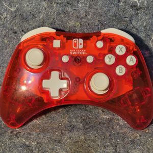 Rock Candy Wired Controller Nintendo Switch -Red