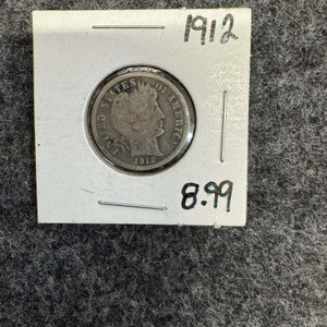 US 1912 Barber Dime