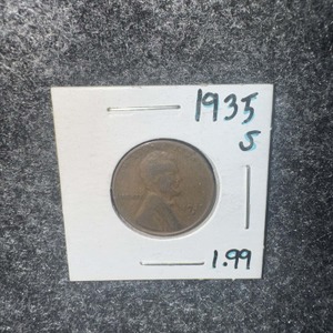 US 1935S Lincoln Penny