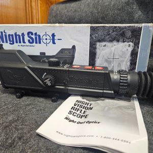 Night Owl Optics Night Shot Night Vision Rifle Scope (Never